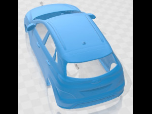 Hyundai KONA Electric 2022 Printable Body Car 3D 打印模型