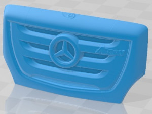 Mercedes Benz Atron 2011 Printable Truck 3D Print Model