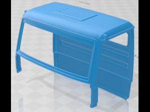 Mercedes Benz Atron 2011 Printable Truck 3D Print Model