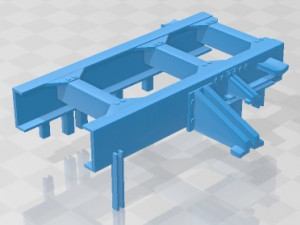 Mercedes Benz Atron 2011 Printable Truck 3D Print Model