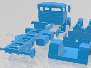 Mercedes Benz Atron 2011 Printable Truck 3D Print Model