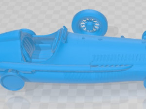 Alfa Romeo 158 Alfetta 1950 Printable Car Modelo de impresión 3D