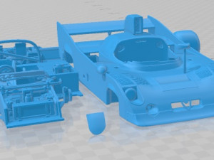Alfa Romeo Tipo 33 TT 12 Spyder 1973 Printable Car 3D 打印模型