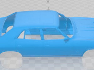 Falcon XA GT 1972 Printable Body Car Model do druku 3D