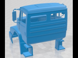 Mercedes Benz Atron 2011 Printable Cabin Truck Modèles 3D en vedette