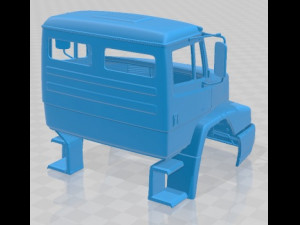 Mercedes Benz Atron 2011 Printable Cabin Truck Modèles 3D en vedette