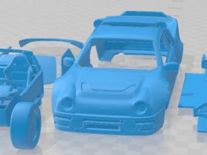 RS200 EVO 1986 Printable Car 3D Print Model
