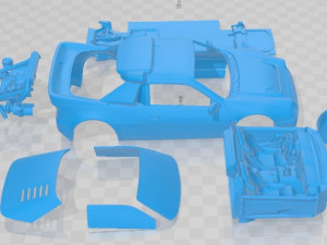 RS200 EVO 1986 Printable Car 3D प्रिंट मॉडल