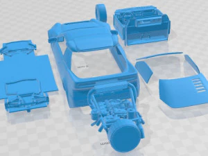 RS200 EVO 1986 Printable Car 3D Print Model