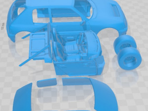 Peugeot 205 T16 Printable Car 3D Baskı Modeli