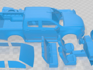 Isuzu D Max 2020 Printable Car Modèles 3D en vedette