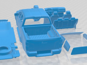 Isuzu D Max 2020 Printable Car Modèles 3D en vedette