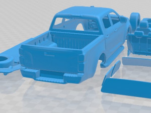 Isuzu D Max 2020 Printable Car Modèles 3D en vedette
