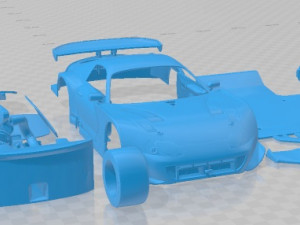 Toyota Supra JZA80 GT500 2005 Printable Car 3D प्रिंट मॉडल