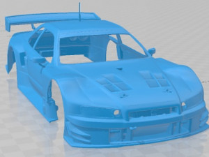 Nissan 180SX RPS13 GP Sports S1 Printable Body Car 3D-Druckmodell