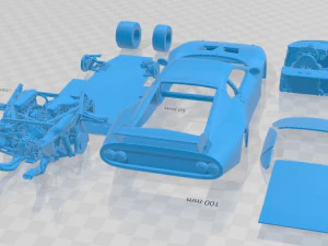 Ferrari 512 BB LM 1978 Printable Car 3D Print Model