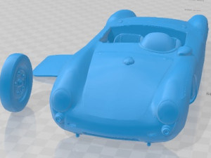 Porsche 550 1500 RS Spyder Printable Car 3D 프린트 모델