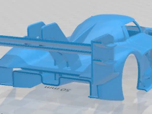 Volkswagen ID-R Printable Body Car 3D Print Model