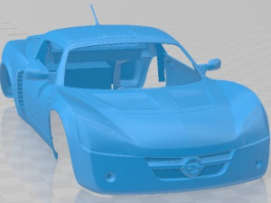Opel Speedster 2004 Printable Body Car 3D Принт Модель
