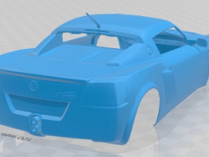 Opel Speedster 2004 Printable Body Car 3D Принт Модель