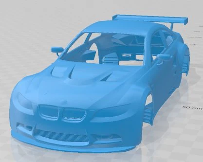 E92 GT2 Printable Body Car 3D Print Model .c4d .max .obj .3ds .fbx .stl .blend 