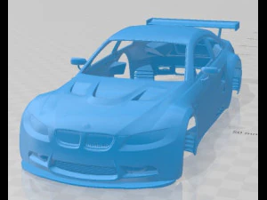 Carrocer&iacute;a imprimible E92 GT2 Modelo de impresión 3D