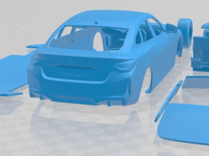 I4 2022 Printable Car Modello di stampa 3D