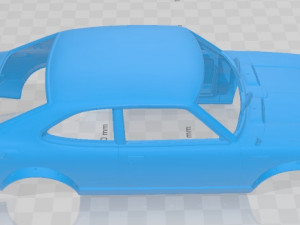 Toyota Corolla SR5 1977 Printable Body Car 3D Print Model