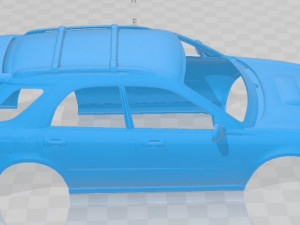 Subaru Impreza WRX Wagon 2003 Printable Body Car 3D Print Model