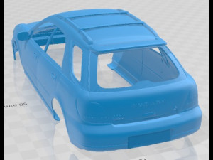 Subaru Impreza WRX Wagon 2003 Printable Body Car 3D Print Model