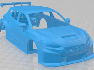 Leon Cupra Competicin TCR 2020 Printable Body Car 3D Print Model