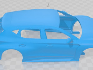 Leon Cupra Competicin TCR 2020 Printable Body Car 3D Print Model