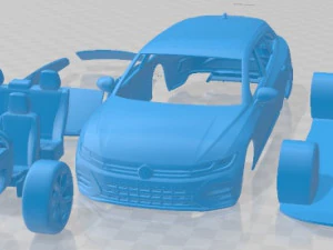 Volkswagen Arteon Shooting Brake R 2021 Printable Car 3D Print Model