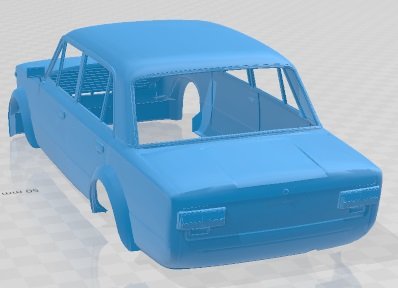 STL file VAZ Lada 2108 1984 PRINTABLE CAR BODY・3D printing idea