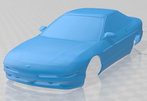 Probe GT 1995 Printable Body Car 3Dプリントモデル .c4d .max .obj .3ds .fbx .stl .blend 