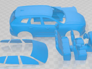 Volvo XC60 2022 Printable Car 3D Print Model