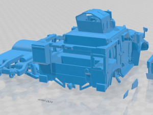 Oshkosh JLTV 2014 Printable Car Model Cetak 3D