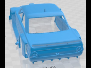 Falcon TC Printable Body Car 3D Принт Модель