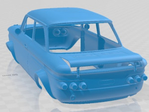 NSU 1300 TTS Printable Body Car 3D Принт Модель