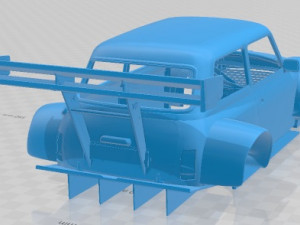 Mini V8 Race Printable Body Car 3D प्रिंट मॉडल