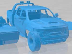 Ram 1500 TRX 2021 Printable Car 3D Print Model