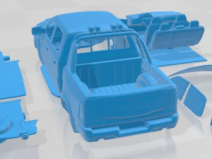 Ram 1500 TRX 2021 Printable Car 3D Print Model