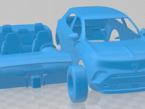 Opel Mokka 2021 Printable Car 3D Baskı Modeli