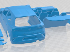 Opel Mokka 2021 Printable Car 3D Baskı Modeli