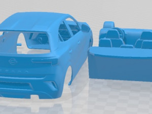 Opel Mokka 2021 Printable Car 3D Baskı Modeli