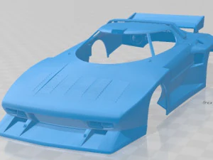लैंसिया स्ट्रैटोस एचएफ टर्बो जीआर5 प्रिंट करने योग्य बॉडी कार 3D प्रिंट मॉडल