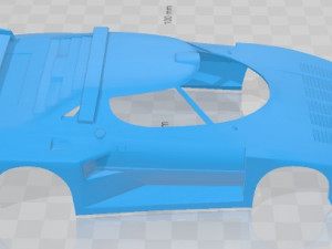 Lancia Stratos HF Turbo GR5 Printable Body Car 3Dプリントモデル
