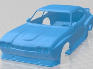 Capri RS3100 Cosworth Printable Body Car 3D Print Model