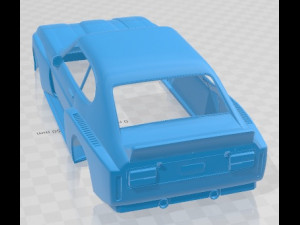 Capri RS3100 Cosworth Printable Body Car Model do druku 3D