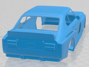 Capri RS3100 Cosworth Printable Body Car 3D Print Model